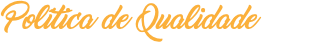 Política de Qualidade